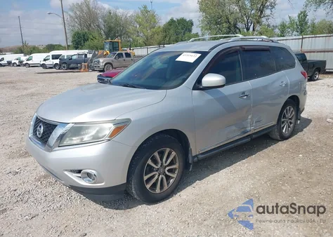 2014 Nissan Pathfinder Sl from USA, damaged, VIN 5N1AR2MN2EC607207